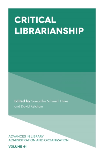 Critical Librarianship, Hardback Book
