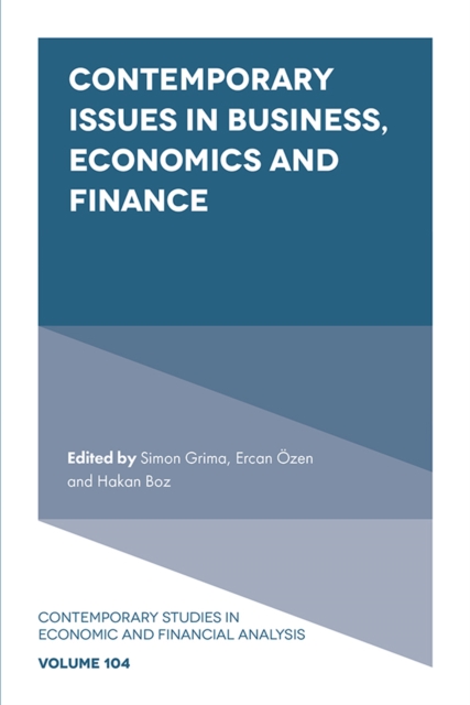 Contemporary Issues in Business, Economics and Finance, PDF eBook