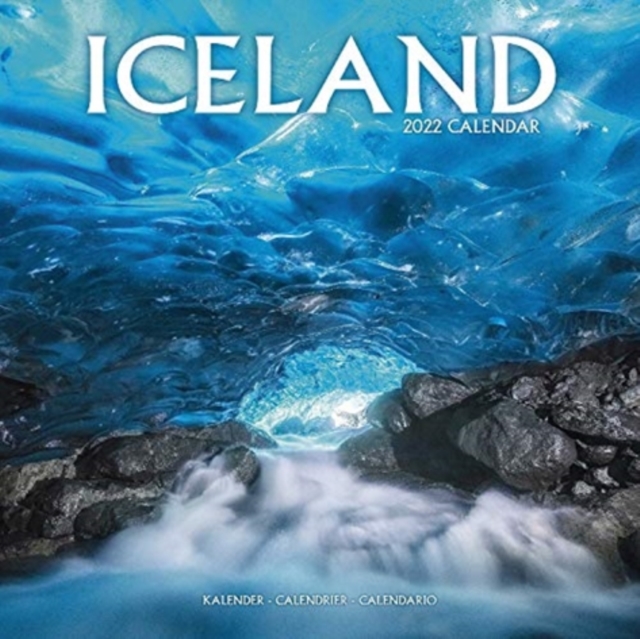 Iceland 2022 Wall Calendar, Calendar Book