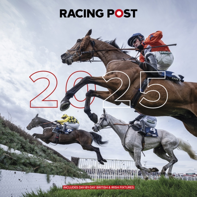 Racing Post Wall Calendar 2025, Calendar Book