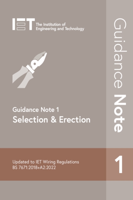 Guidance Note 1: Selection & Erection, Paperback / softback Book
