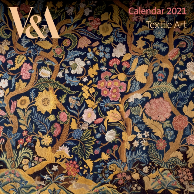 V&A Textile Art Mini Wall calendar 2021 (Art Calendar), Calendar Book