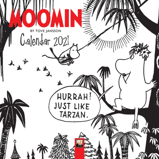 Moomin by Tove Jansson Mini Wall calendar 2021 (Art Calendar), Calendar Book