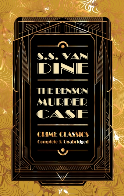 The Benson Murder Case, Hardback Book