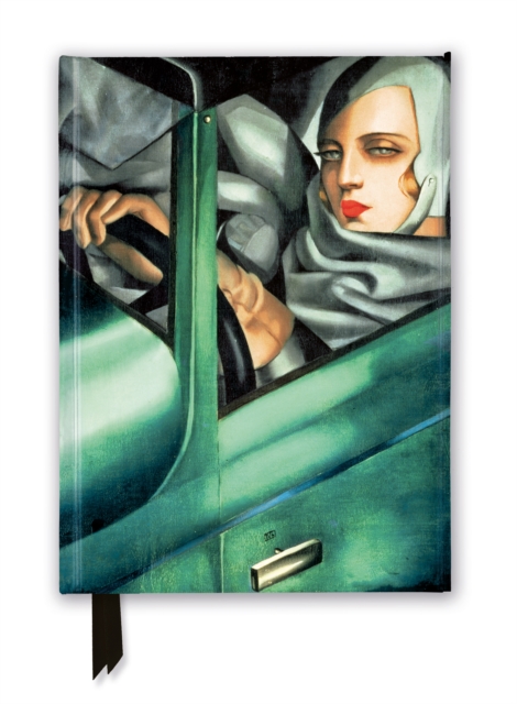 Tamara de Lempicka: Tamara in the Green Bugatti, 1929 (Foiled Journal), Notebook / blank book Book