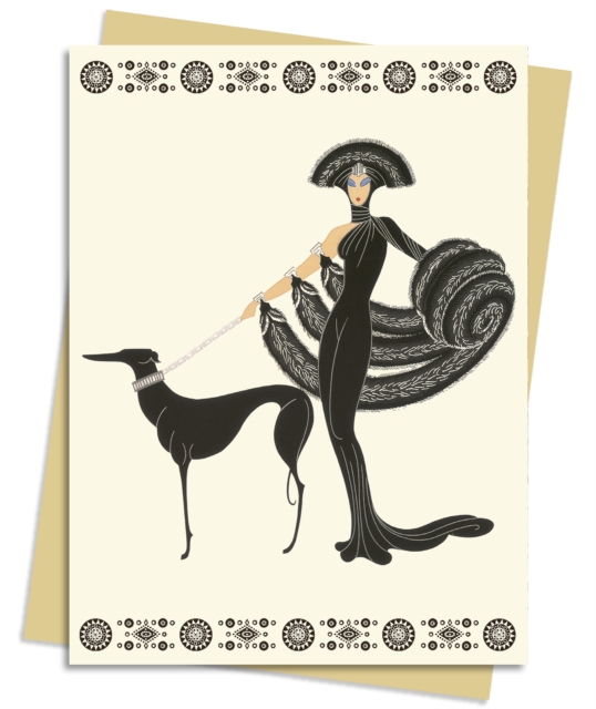 Symphony In Black (Erte) Greeting Card Pack : Pack of 6, Cards Book
