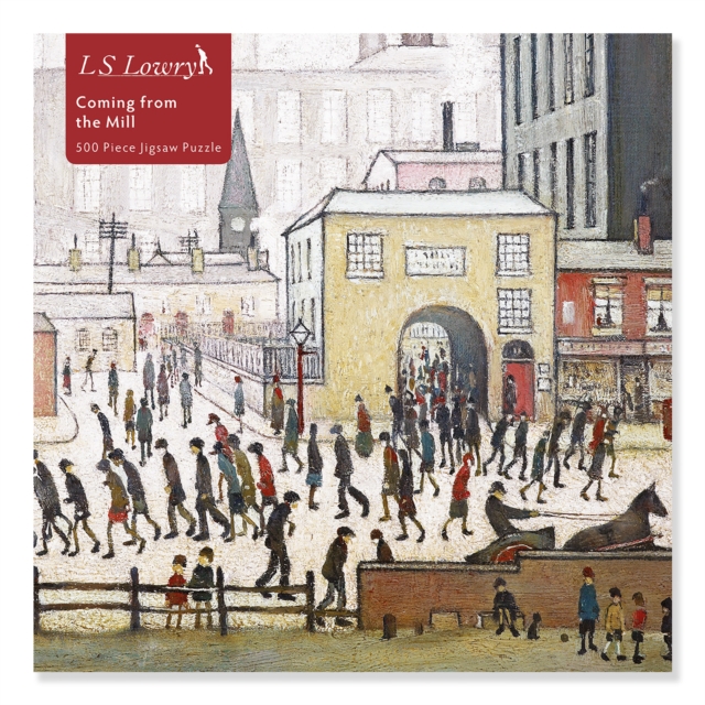 Adult Jigsaw Puzzle L.S. Lowry: Coming from the Mill (500 pieces) : 500-piece Jigsaw Puzzles, Jigsaw Book