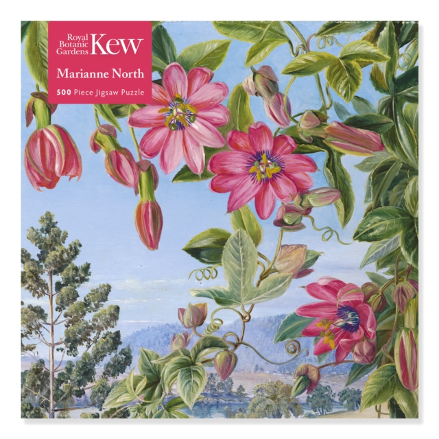 Adult Jigsaw Puzzle Kew: Marianne North: View in the Brisbane Botanic Garden (500 pieces) : 500-piece Jigsaw Puzzles, Jigsaw Book