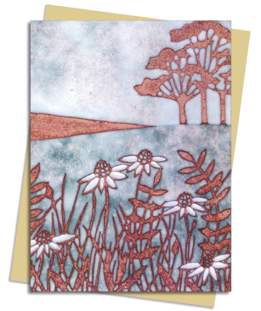 Janine Partington: Copper Foil Meadow Scene Greeting Card Pack : Pack of 6, Cards Book