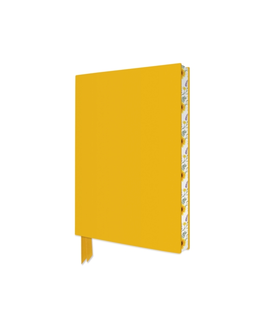 Sunny Yellow Artisan Pocket Journal (Flame Tree Journals), Notebook / blank book Book