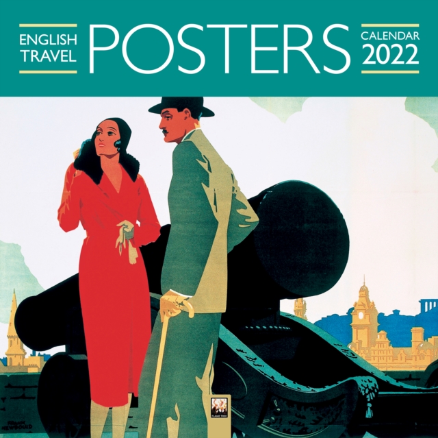 English Travel Posters Wall Calendar 2022 (Art Calendar), Calendar Book