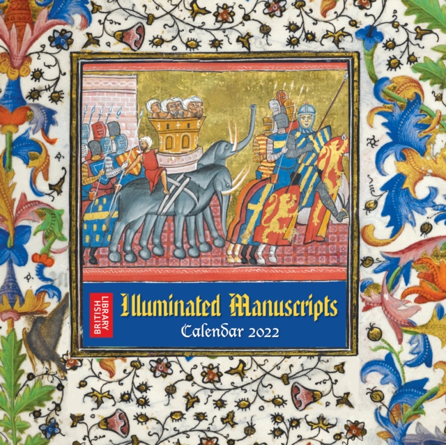 British Library - Illuminated Manuscripts Wall Calendar 2022 (Art Calendar), Calendar Book