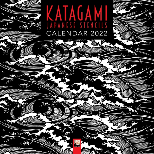 MoDA Japanese Stencils: Katagami Wall Calendar 2022 (Art Calendar), Calendar Book
