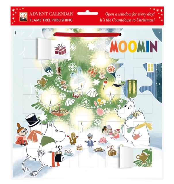 Moomin - Christmas Comes to Moominvalley Advent Calendar (with stickers), Calendar Book