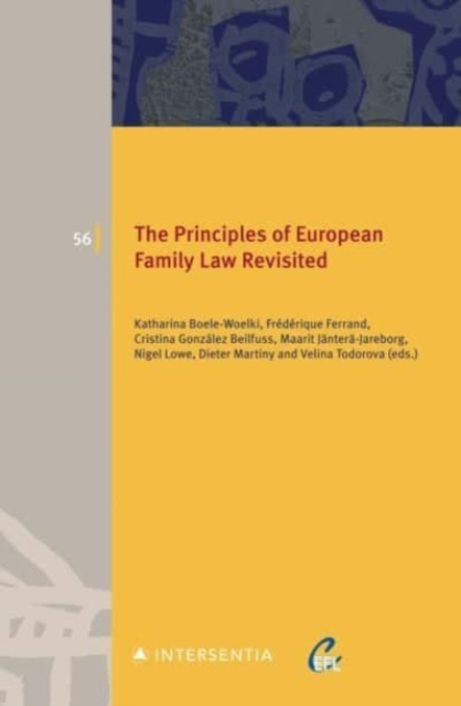 The Principles of European Family Law Revisited, Paperback / softback Book