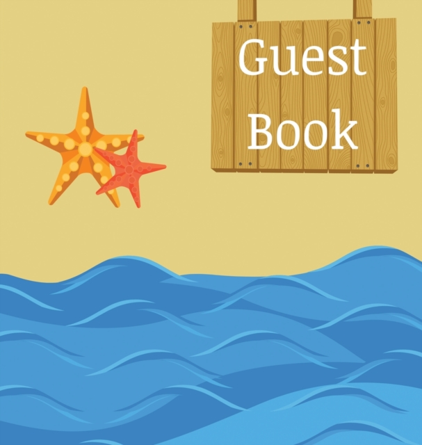 Guest Book for vacation home (hardcover), Hardback Book