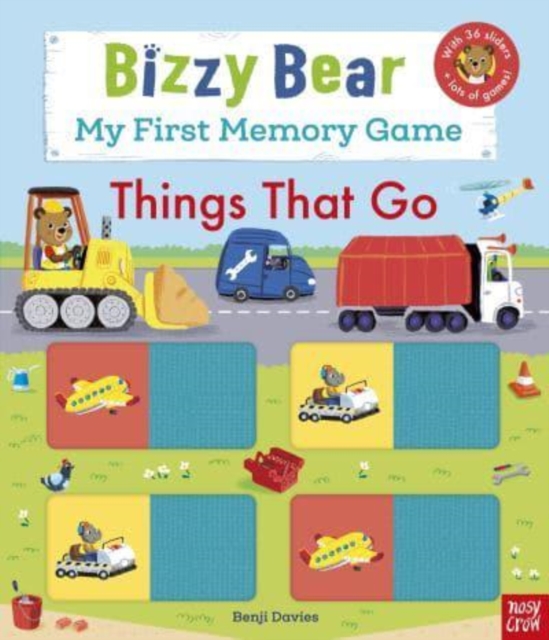 Bizzy Bear: My First Memory Game Book: Things That Go, Board book Book