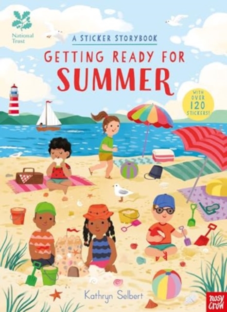 National Trust: Getting Ready for Summer, A Sticker Storybook, Paperback / softback Book