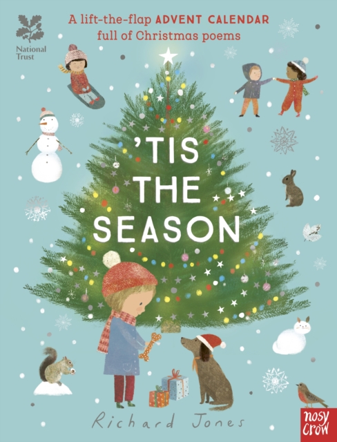 National Trust: 'Tis the Season: A Lift-the-Flap Advent Calendar Full of Christmas Poems, Board book Book