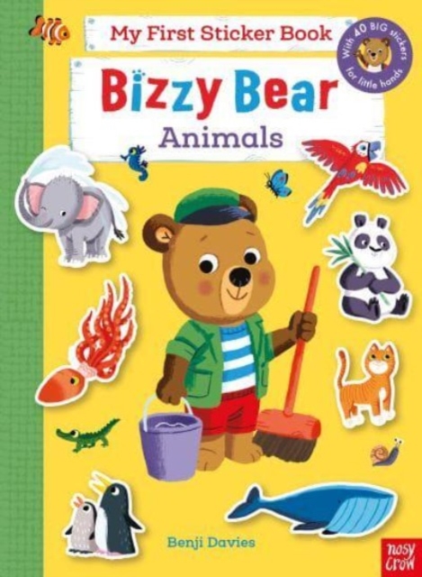 Bizzy Bear: My First Sticker Book Animals, Paperback / softback Book