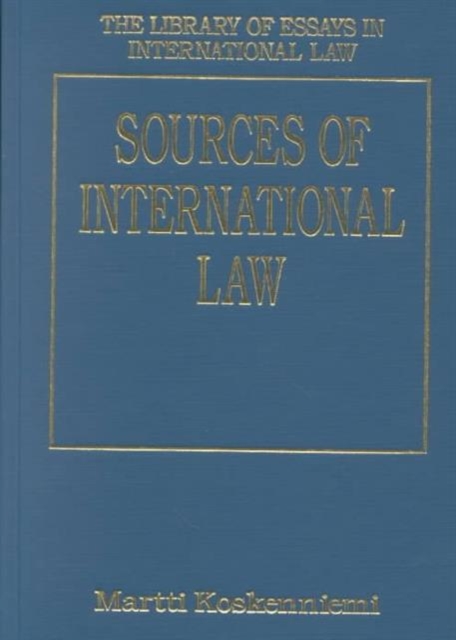 Sources of International Law, Hardback Book