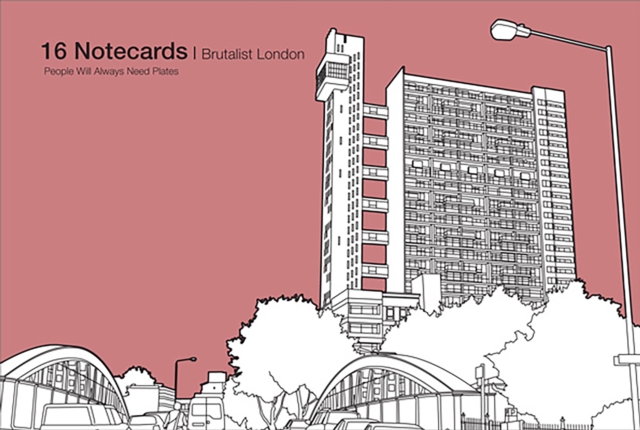 Brutalist London - 16 Notecards, Mixed media product Book