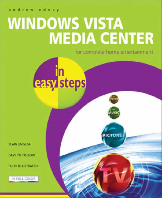 Windows Vista Media Center in Easy Steps, Paperback Book