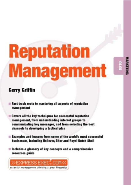 Reputation Management : Marketing 04.05, Paperback / softback Book