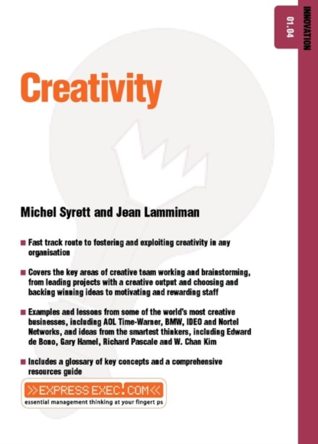 Creativity : Innovation 01.04, Paperback / softback Book