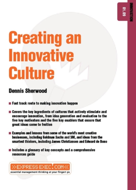 Creating an Innovative Culture : Enterprise 02.10, Paperback / softback Book