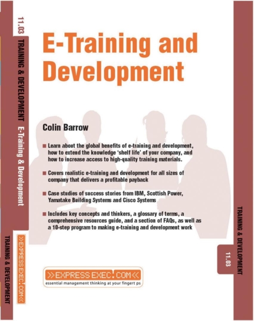 E-Training and Development : Training and Development 11.3, Paperback / softback Book