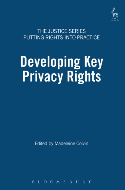 Developing Key Privacy Rights, Paperback / softback Book