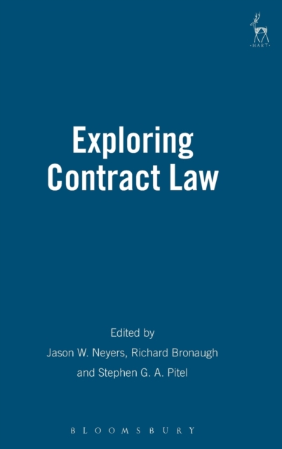 Exploring Contract Law, Hardback Book