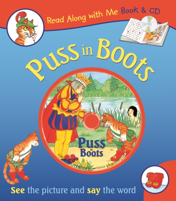 Read Along With Me: Puss in Boots (with CD), Wallet or folder Book