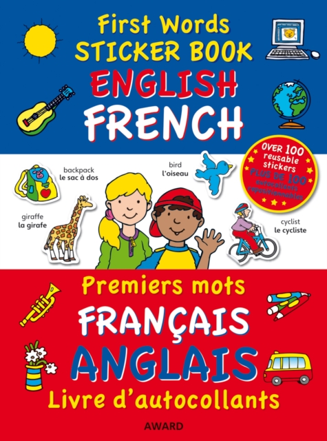First Words Sticker Books: English/French, Paperback / softback Book