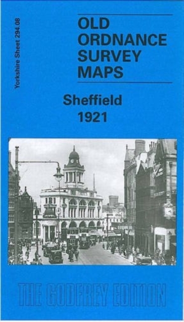 Sheffield 1921 : Yorkshire Sheet 294.08b, Sheet map, folded Book