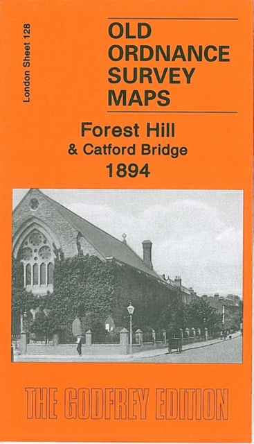 Forest Hill and Catford Bridge 1894 : London Sheet 128.2, Sheet map, folded Book
