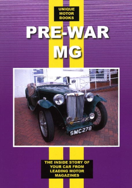 Pre-War MG Roadtest and Serving Book, Paperback / softback Book