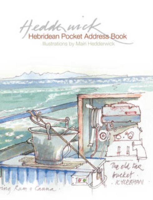 The Hebridean Pocket Address Book, Hardback Book