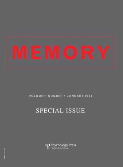 Hindsight Bias : A Special Issue of Memory, Paperback / softback Book