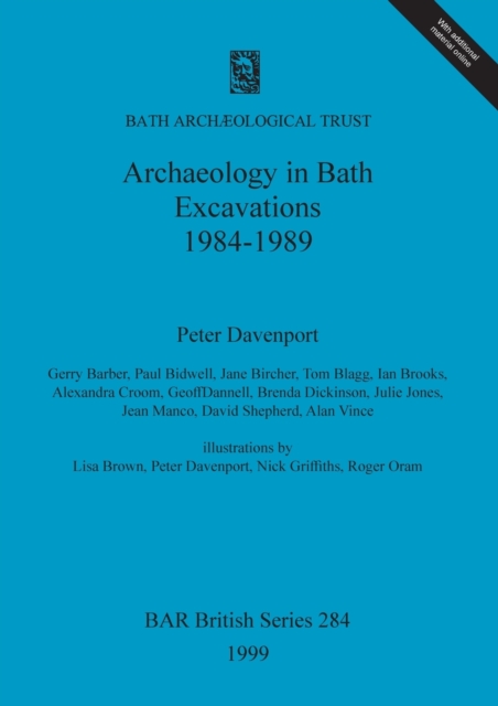 Archaeology in Bath: Excavations 1984-1989, Multiple-component retail product Book