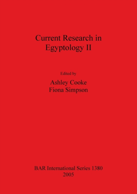Current Research in Egyptology II : January 2001, Paperback / softback Book