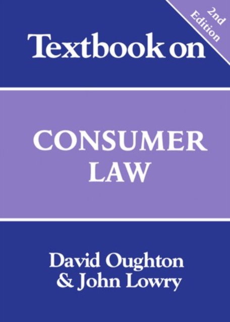 Textbook on Consumer Law, Paperback / softback Book