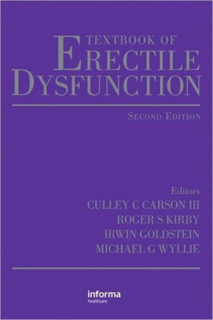 Textbook of Erectile Dysfunction, Hardback Book