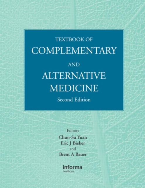 Textbook of Complementary and Alternative Medicine, Hardback Book