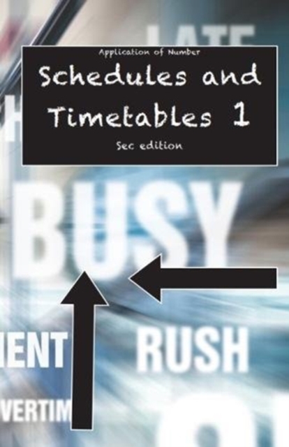Application of Number: Schedules and Timetables 1, Paperback / softback Book