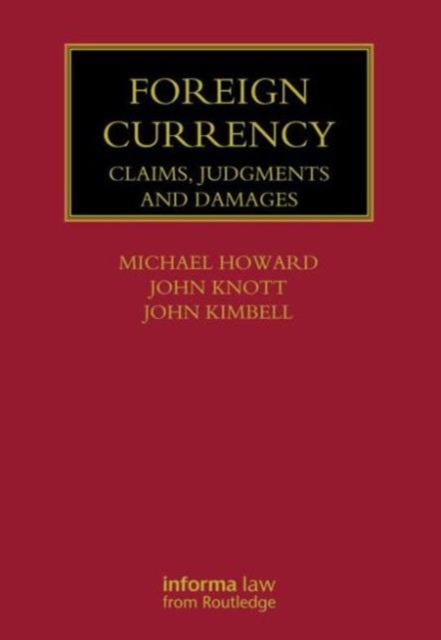 Foreign Currency : Claims, Judgments and Damages, Hardback Book