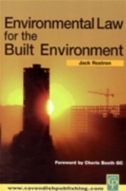 Environmental Law for The Built Environment, PDF eBook