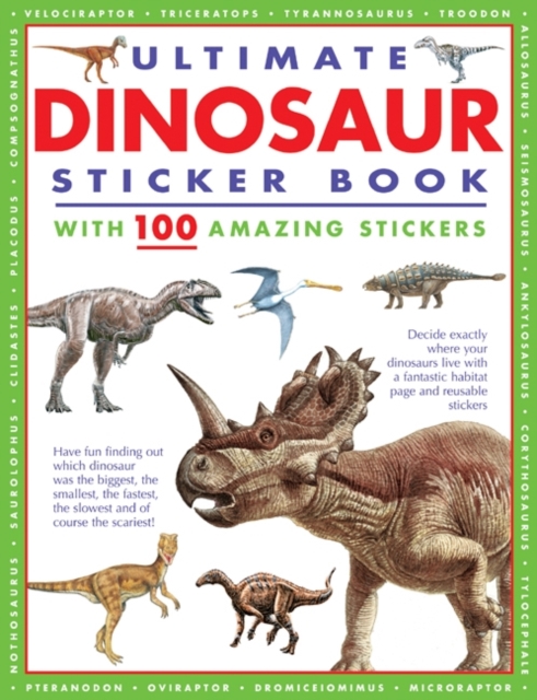 Ultimate Dinosaur Sticker Book, Paperback / softback Book