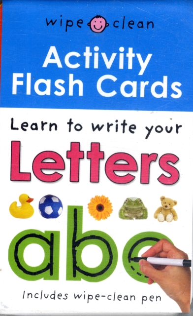 Letters ABC Flashcards : Wipe Clean Activity Flashcards, Cards Book